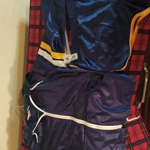 Two piece vintage hoodie and shorts.